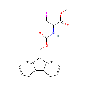 (R)-methyl 2-((((9H-fluoren-9-yl)methoxy)carbonyl)amino)-3-iodopropanoate