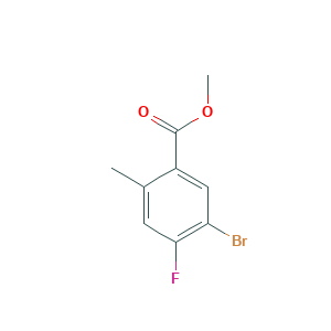 Methyl 5-bromo-4-fluoro-2-methylbenzoate