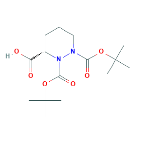 (S)-Tetrahydropyridazine-1,2,3-tricarboxylic acid 1,2-di-tert-butyl ester