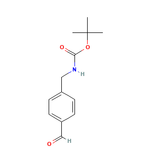tert-Butyl hydrogen ((4-formylphenyl)methyl)carbonimidate
