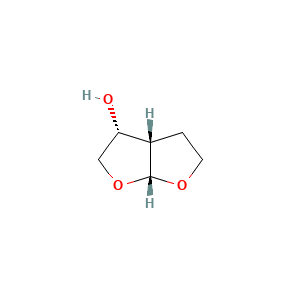 (3R,3aS,6aR)-hexahydrofuro(2,3-b)furan-3-ol