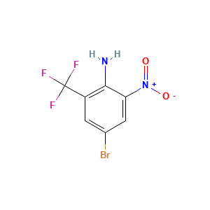 4-Bromo-2-nitro-6-(trifluoromethyl)aniline