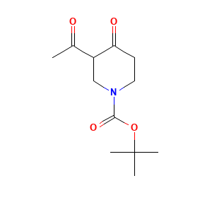 Tert-butyl 3-acetyl-4-oxopiperidine-1-carboxylate