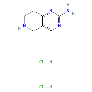 5H,6H,7H,8H-pyrido[4,3-d]pyrimidin-2-amine dihydrochloride