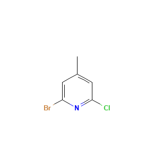 2-Bromo-6-chloro-4-methylpyridine