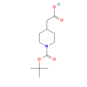 [1-(tert-Butoxycarbonyl)piperidin-4-yl]acetic acid