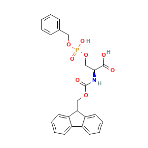 (2S)-2-(9H-fluoren-9-ylmethoxycarbonylamino)-3-[hydroxy(phenylmethoxy)phosphoryl]oxypropanoic acid