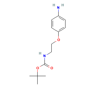 tert-butyl N-[2-(4-aminophenoxy)ethyl]carbamate