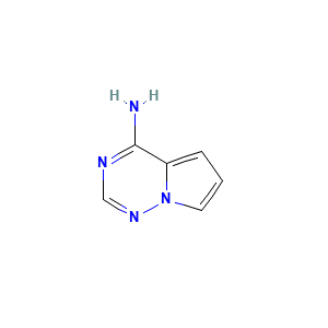 Pyrrolo[2,1-f][1,2,4]triazin-4-amine
