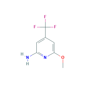 6-Methoxy-4-(trifluoromethyl)pyridin-2-amine