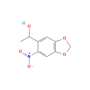 1-(6-Nitro-2H-1,3-benzodioxol-5-yl)ethan-1-ol