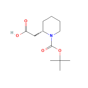 2-[(2S)-1-[(tert-butoxy)carbonyl]piperidin-2-yl]acetic acid