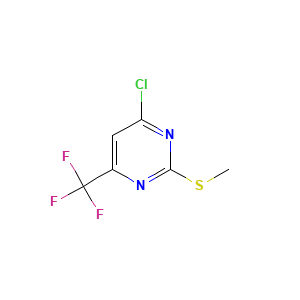 4-Chloro-2-(methylsulfanyl)-6-(trifluoromethyl)pyrimidine