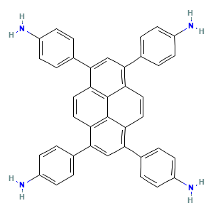 4,4,4,4-(1,3,6,8-Pyrenetetrayl)tetrakis[benzenamine]