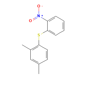 (2,4-diMethylphenyl)(2-nitrophenyl)sulfane