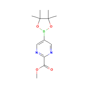 Methyl 5-(tetramethyl-1,3,2-dioxaborolan-2-yl)pyrimidine-2-carboxylate