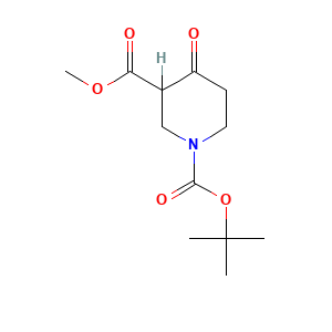1-tert-Butyl 3-methyl 4-oxopiperidine-1,3-dicarboxylate