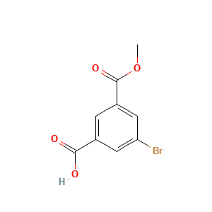 3-Bromo-5-(methoxycarbonyl)benzoic acid