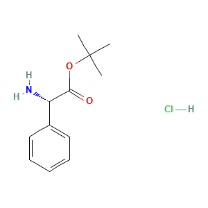 (S)-tert-Butyl 2-amino-2-phenylacetate hydrochloride
