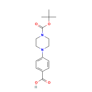 4-[4-(tert-Butoxycarbonyl)piperazin-1-yl]benzoic acid