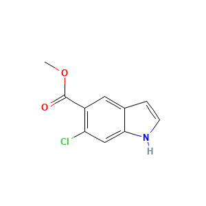 Methyl 6-chloro-1H-indole-5-carboxylate