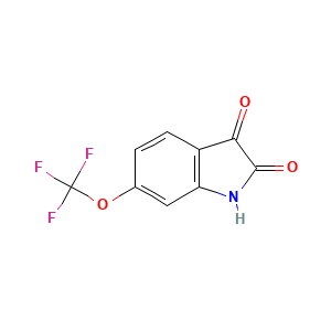 6-(trifluoromethoxy)-2,3-dihydro-1H-indole-2,3-dione