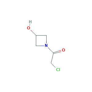2-Chloro-1-(3-hydroxyazetidin-1-yl)ethan-1-one