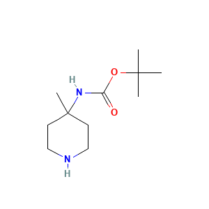 1,1-Dimethylethyl N-(4-methyl-4-piperidinyl)carbamate