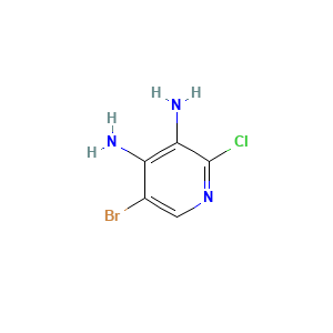 5-Bromo-2-chloro-3,4-diamino-pyridine