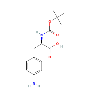 4-Amino-N-((1,1-dimethylethoxy)carbonyl)-D-phenylalanine