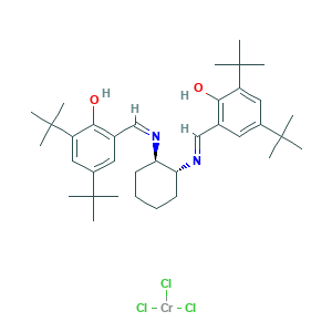 (1R,2R)-(-)-[1,2-Cyclohexanediamino-N,N'-bis(3,5-di-t-butylsalicylidene)]chromium(III) chloride