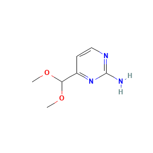 4-(Dimethoxymethyl)pyrimidin-2-amine