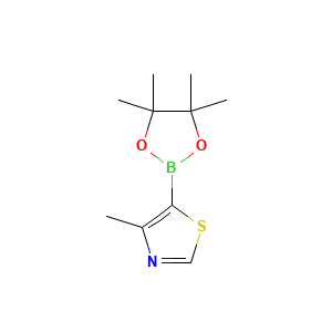 4-Methyl-5-(4,4,5,5-tetramethyl-1,3,2-dioxaborolan-2-yl)-1,3-thiazole
