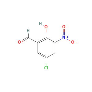 5-Chloro-2-hydroxy-3-nitrobenzaldehyde