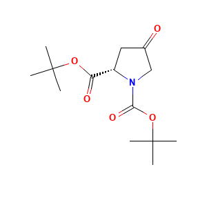 (S)-di-tert-butyl 4-oxopyrrolidine-1,2-dicarboxylate