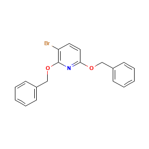2,6-Bis(benzyloxy)-3-bromopyridine