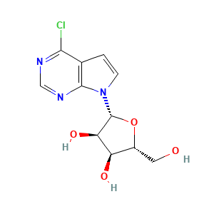 (2R,3R,4S,5R)-2-(4-chloropyrrolo[2,3-d]pyrimidin-7-yl)-5-(hydroxymethyl)oxolane-3,4-diol