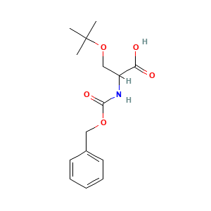 N-[benzoxycarbonyl]-O-[tert-butyl]-L-serine