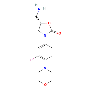 (S)-5-(Aminomethyl)-3-(3-fluoro-4-morpholinophenyl)oxazolidin-2-one