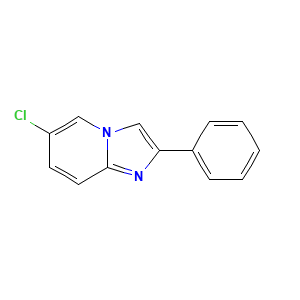 6-Chloro-2-phenylimidazo[1,2-a]pyridine