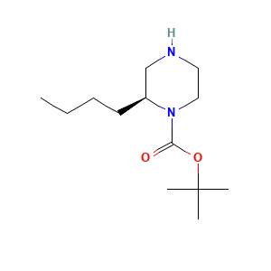 (S)-1-Boc-2-butyl-piperazine