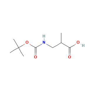 3-((tert-Butoxycarbonyl)amino)-2-methylpropanoic acid