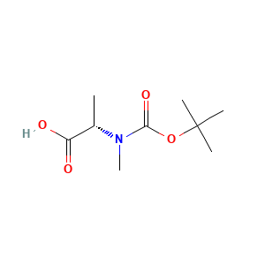 (2S)-2-(((tert-butoxy)carbonyl)(methyl)amino)propanoic acid