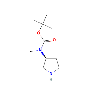 (S)-Methyl-pyrrolidin-3-yl-carbamic acid tert-butyl ester