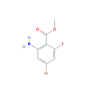 Methyl 2-amino-4-bromo-6-fluorobenzoate