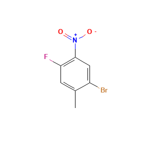 1-Bromo-4-fluoro-2-methyl-5-nitrobenzene