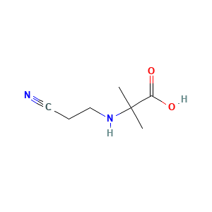 N-(2-Cyanoethyl)-2-methylalanine