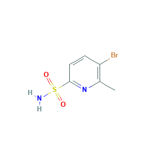 5-Bromo-6-methylpyridine-2-sulfonamide