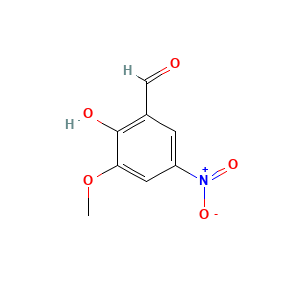 2-Hydroxy-3-methoxy-5-nitrobenzaldehyde