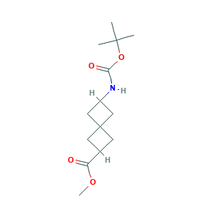 Methyl 6-((tert-butoxycarbonyl)amino)spiro[3.3]heptane-2-carboxylate
